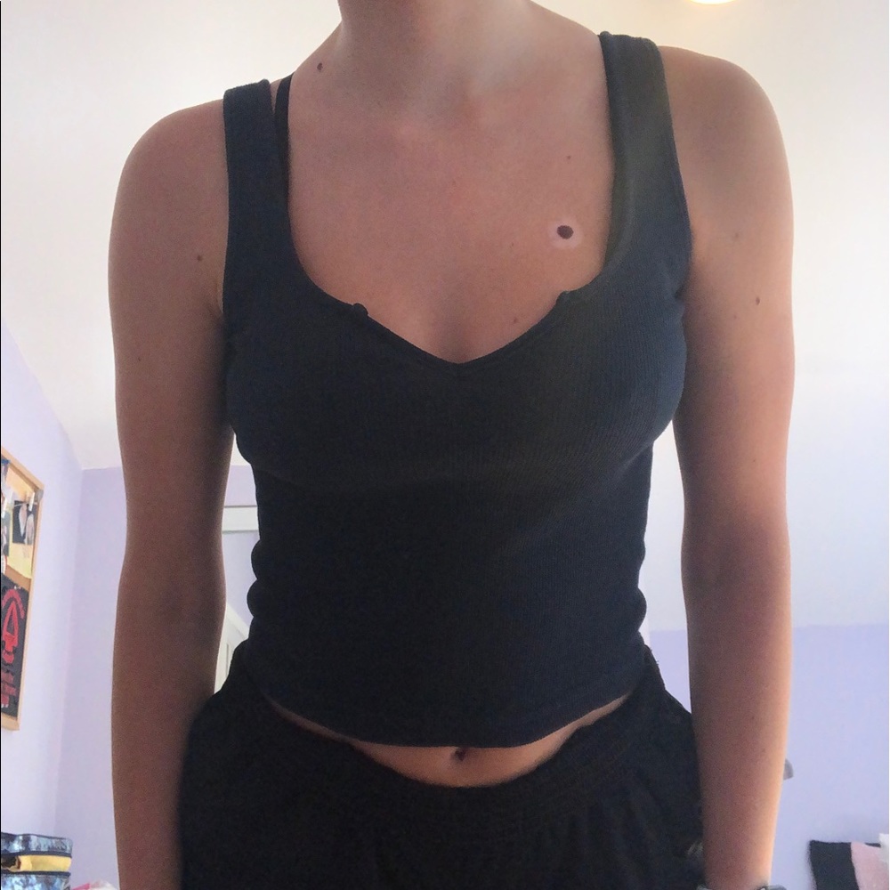 ❌SOLD❌ Brandy Melville Ribbed Tank Top